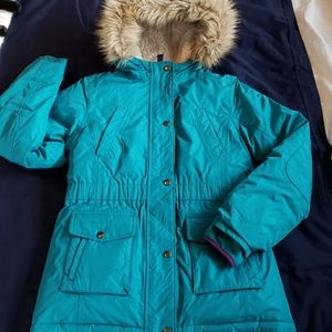 Lands End Girls Down Parka